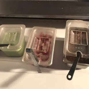 They got guacamole, radishes and whole beans!!