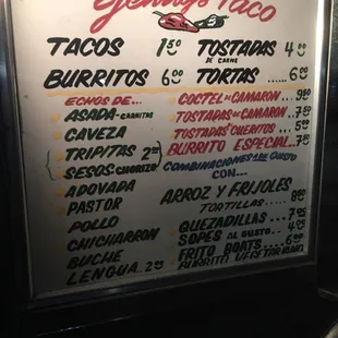 Old skool taco truck style