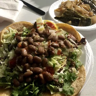 There's delicious tacos under there I promise