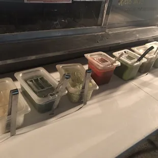 Salsa bar