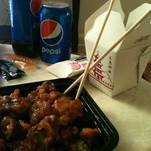 Best delivery ever! I ordered online and my estimated delivery time was 45-60min. The food came in 44 :). No complaints here!