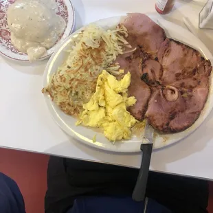 Ham steak  it's so good