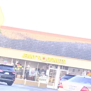 the front of the store