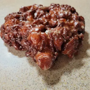 Apple fritter yumminess from Jenny&apos;s Donuts