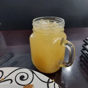 I enjoyed per my request a Heineken Pineapple Shandy