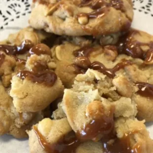 Every day is a great day for our Salted Caramel cookie!