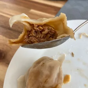 Cabbage pork dumpling