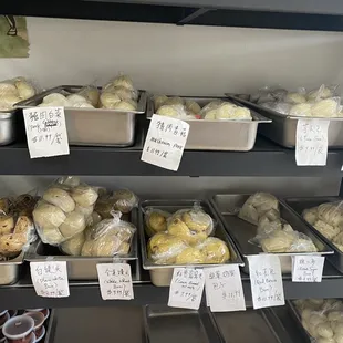 All the baos you could dream of!! Thin skin and full of filling