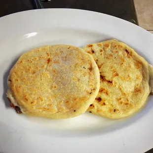 Pupusas made hot and fresh