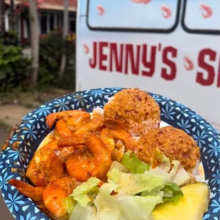 Spicy Shrimp Plate