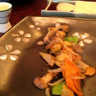 Vegetables to start