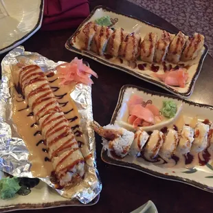 These are my sushi rolls.