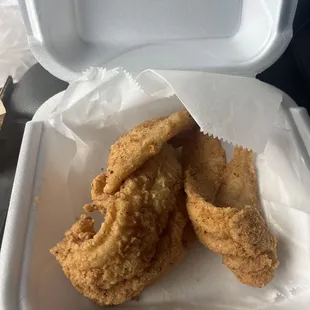 4 Pieces Catfish Dinner