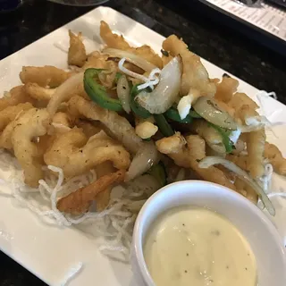 Salt and Pepper Shrimp Plate