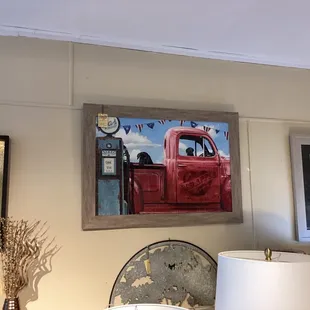 Red Truck Artwork