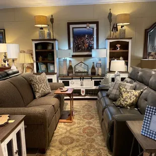 Living room set at Jensen Furniture.