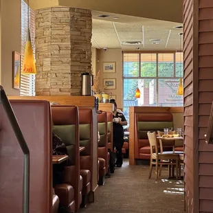 The very brown interior.