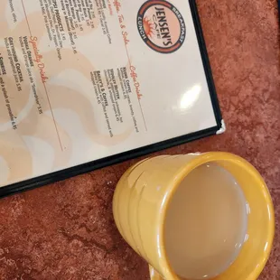 A really delicious cup of coffee