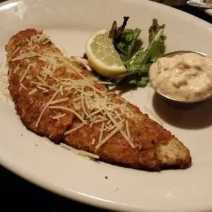 Parmesan Walleye