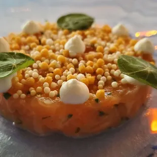 Salmon tartare