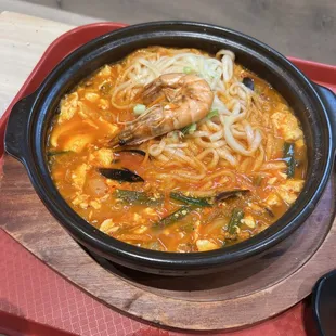 Seafood Tofu Soup