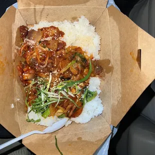 Spicy Pork Dolsot Bibimbap