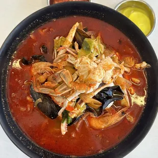 Crab jjampong