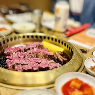 Marinated prime short rib