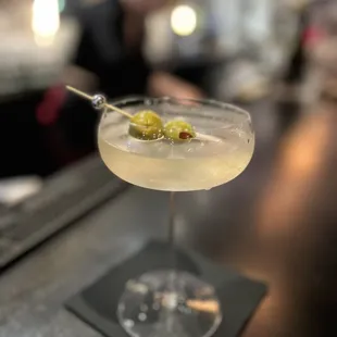 Dirty martini