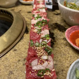 Steak Tartare Sushi