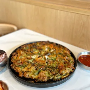 Seafood Pancake