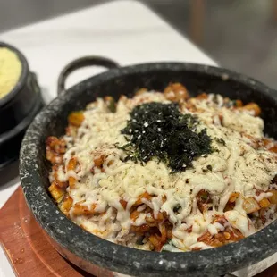 seafood sizzling stone pot