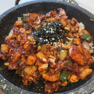 Seafood Stone Pot Bibimbap