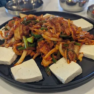 Spicy Kimchi Pork Belly