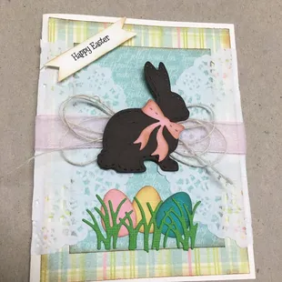 A card example for card making class