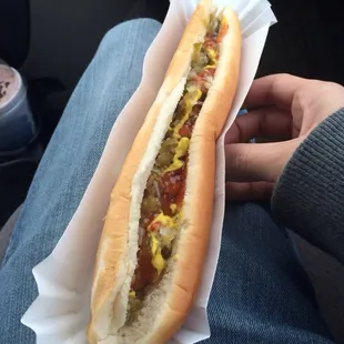 Loaded down footlong!