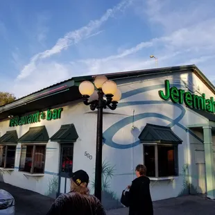 Front of the restaurant