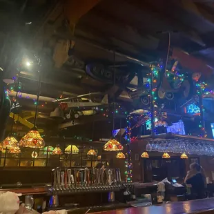 people sitting at the bar