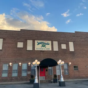 entrance to restaurant