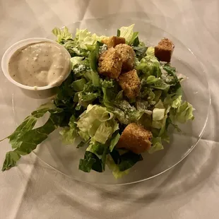 Caesar side salad