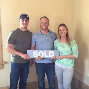 Very happy and proud to have helped Mitch &amp; Brittany find the prefect house to call home!