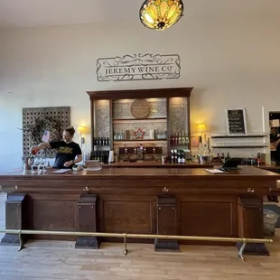 Indoor tasting area