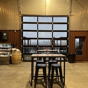 a view of a winery tasting room