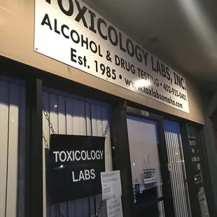 Next to your handy toxicology place.