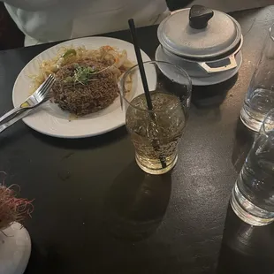 Kingston Curry Goat with Side Of Rice And Peas