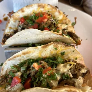 Jerk chicken tacos
