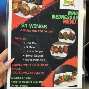 Wing Wednesday deal