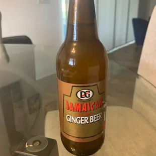 Jamaican Ginger Beer Bottle Soda