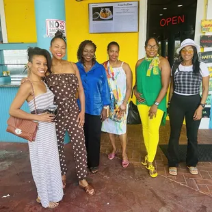 Caribbean women's brunch meetup.