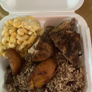 Jerk Chicken Medium Lunch